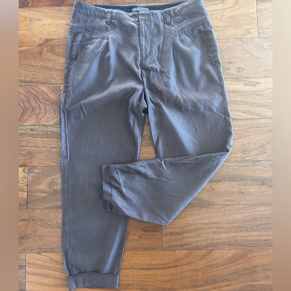 Vince Taupe Capri Trousers